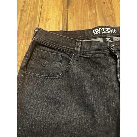 Vintage Enyce Jeans Mens 38 X 30 Baggy Y2K Wide Leg Hip Hop Faded Grunge 90s - Picture 5 of 16